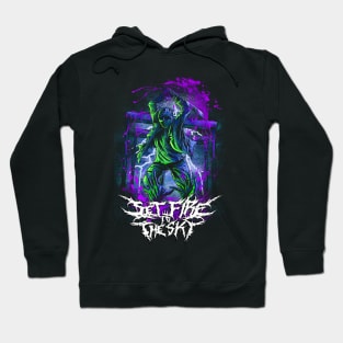 Summertime Slaughter -  Purpz Blood, Band: Set Fire to the Sky Hoodie